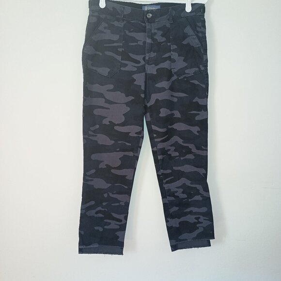 Democracy Denim - Democracy Women’s Absolution Blue Black Gray Camo Skinny Jeans Size 8